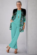 Cassandra | Turquoise Mandala Three-Piece Set