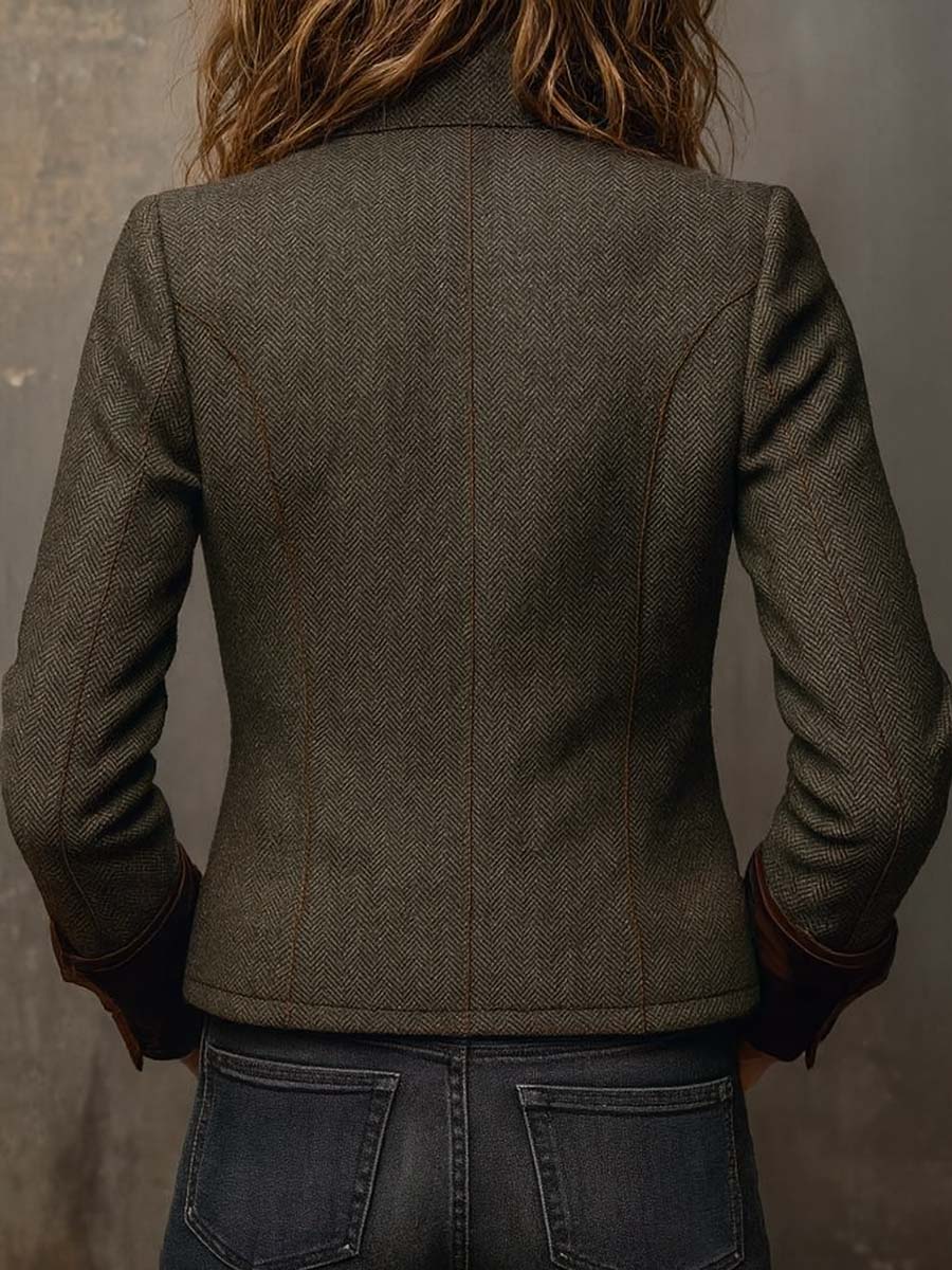 Rachel™ | Heritage Herringbone Jacket
