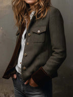 Rachel™ | Heritage Herringbone Jacket