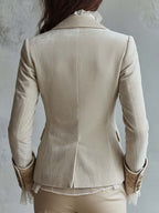 Amberly™ | Embroidered Tailored Blazer