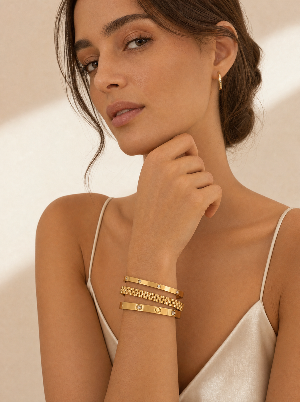 3 Pcs Stack Bracelets