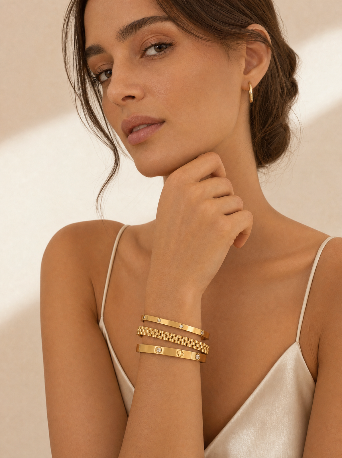 3 Pcs Stack Bracelets