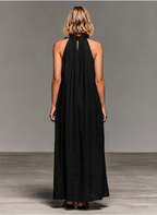 Ela | Soft Ruffle Maxi
