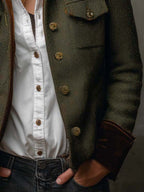 Rachel™ | Heritage Herringbone Jacket