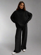 Teresa - Soft Knit Turtleneck Lounge Set