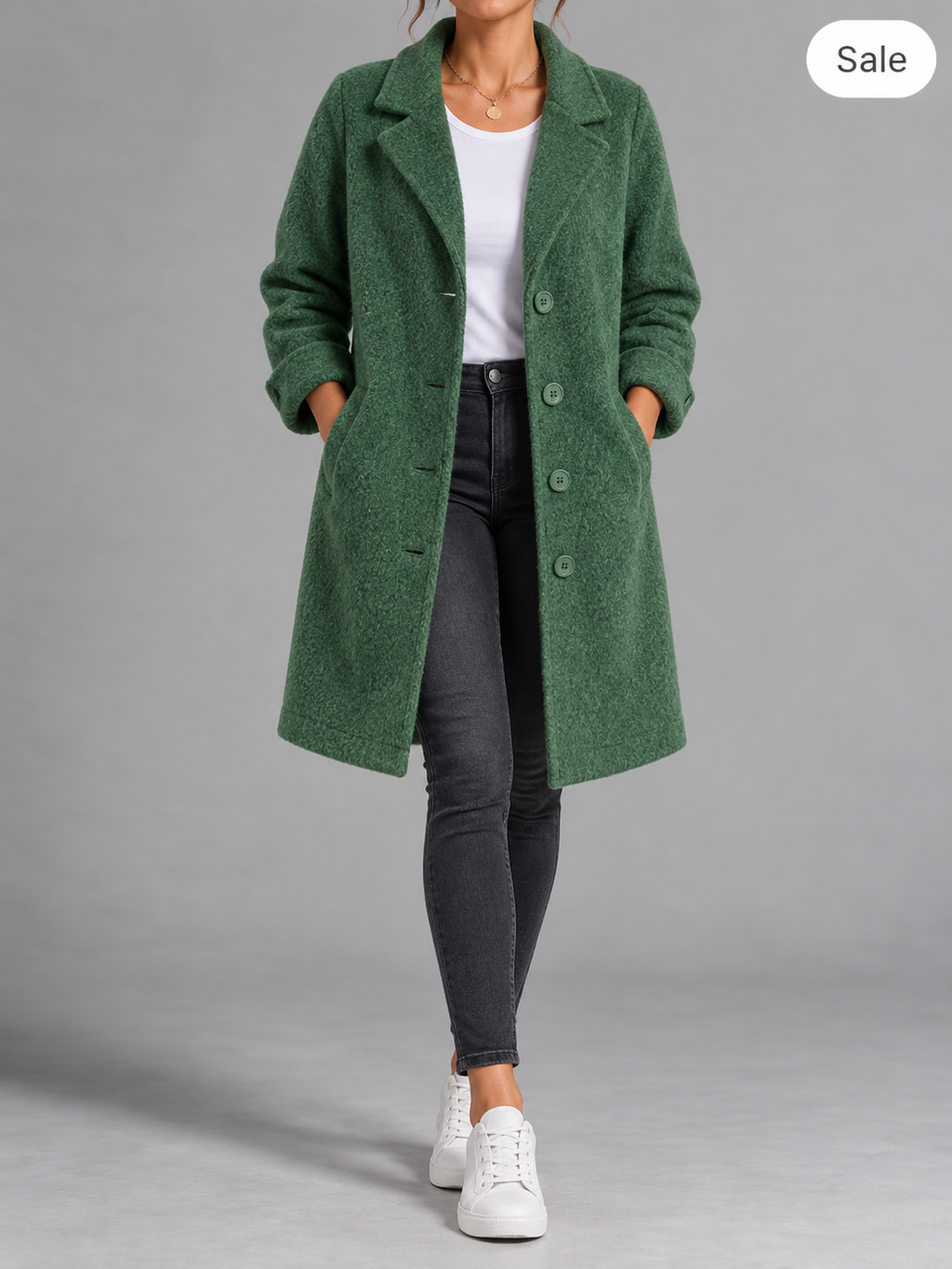 Lucille | Relaxed Longline Lapel Coat