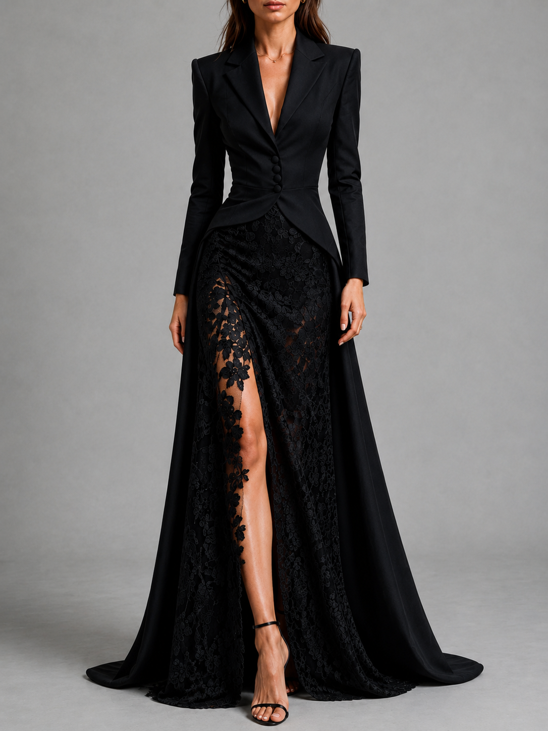 Monarch Lace Gown