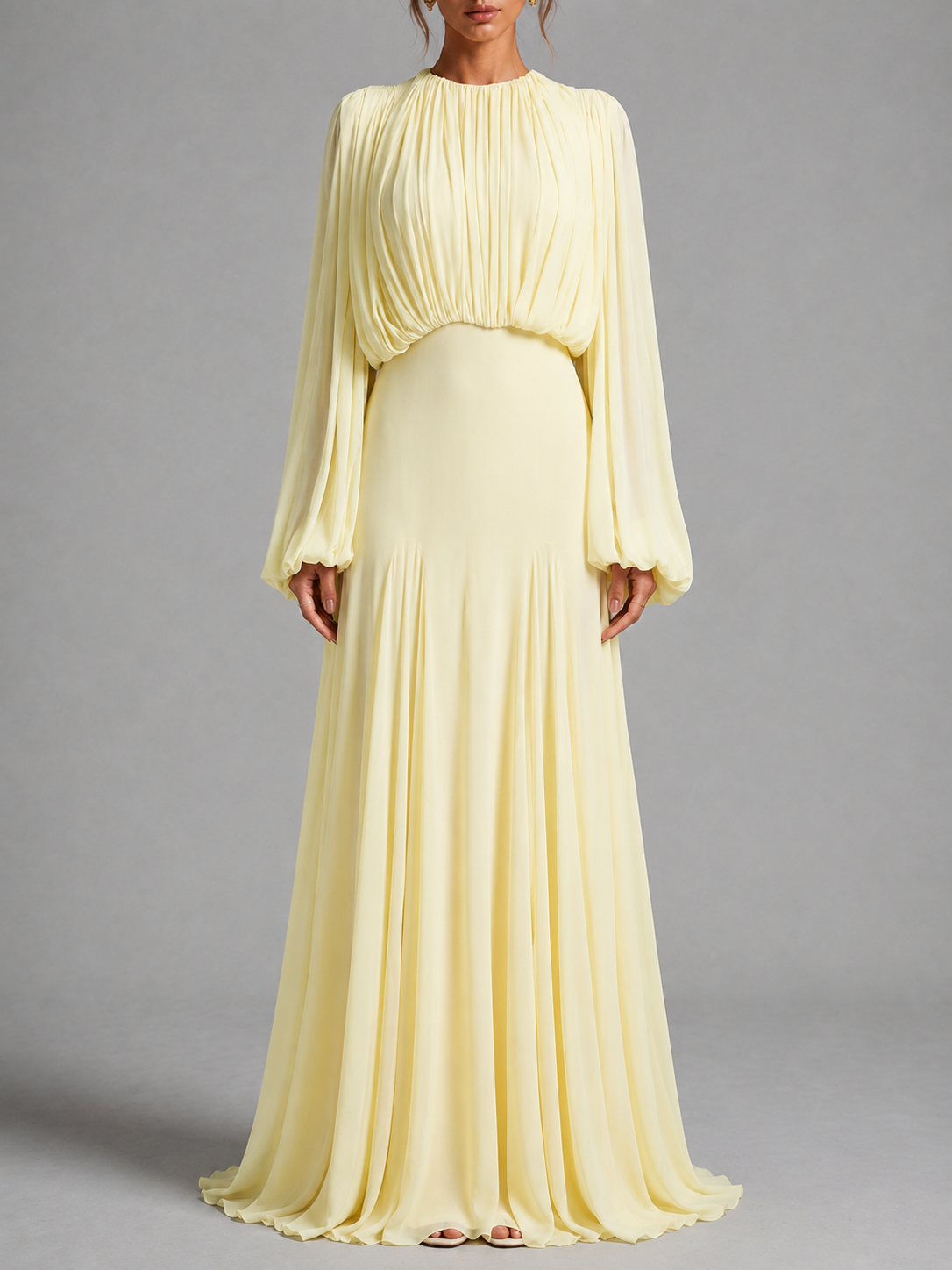 Celeste Drape Maxi Dress