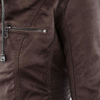 Callista | Hooded Moto Jacket