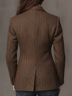 Hollis™ | Herringbone Panel Blazer