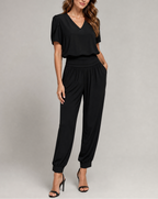 Two-Piece Top and Trouser Coordinated Set