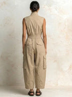 Florence - Camille Utility Zip-Front Jumpsuit