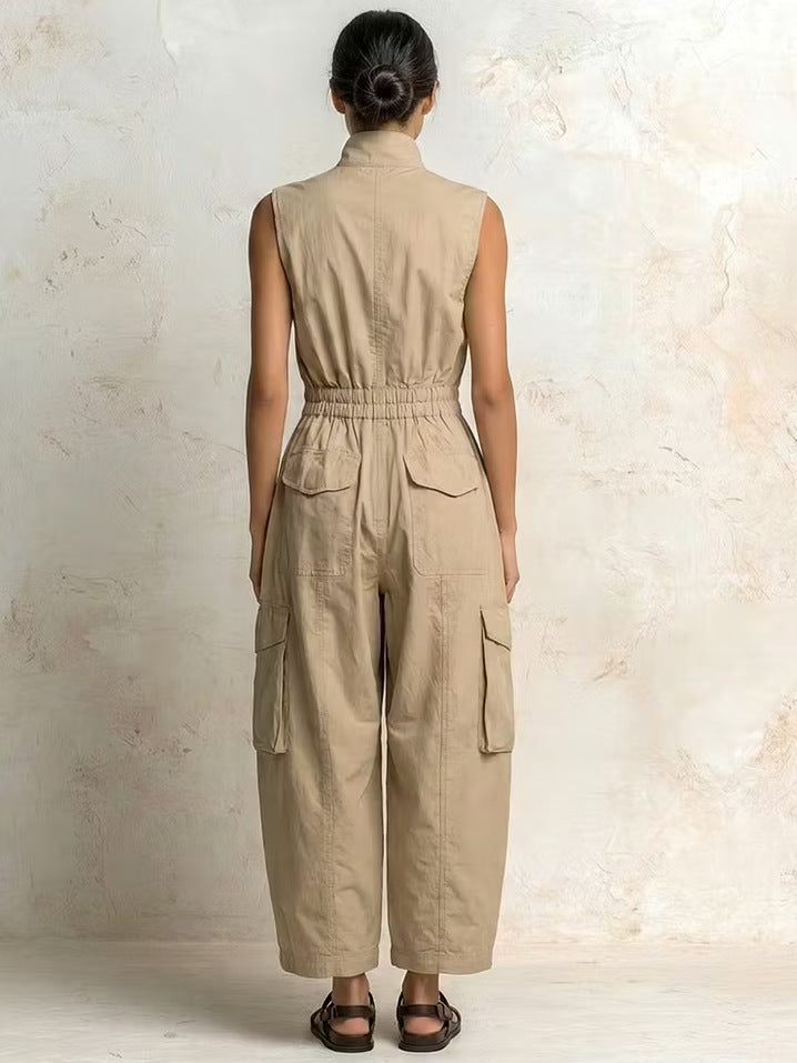 Florence - Camille Utility Zip-Front Jumpsuit