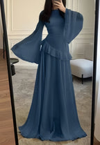 Serenity Ruffle Maxi Dress