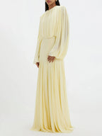 Celeste Drape Maxi Dress