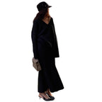 Lucy - Lazy Style Sweater Suit With Maxi Skirt