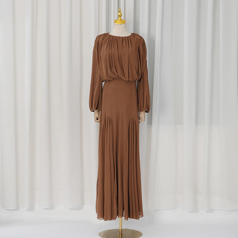 Celeste Drape Maxi Dress