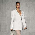 Noir Tailored Blazer Dress