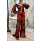 Simone - Embellished Ruched Maxi Dress
