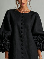 Rosalie Bloom Sleeve Mini Dress