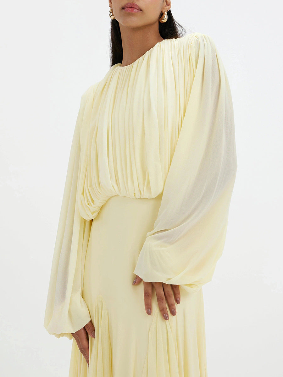 Celeste Drape Maxi Dress