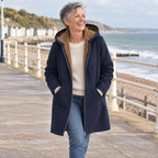 Evelyn | Cozy Sherpa-Lined Hooded Coat
