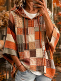 Roxana | Artistic Patchwork Oversized Hoodie