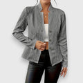 Loretta | Textured Button-Front Cardigan