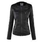 Lucinda | Hooded Moto Jacket with Removable Hood